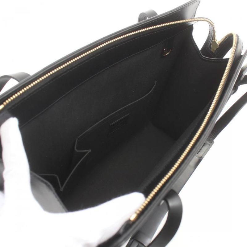 LOUIS VUITTON Croisette Top Handle Bag Damier Ebene - Image 3