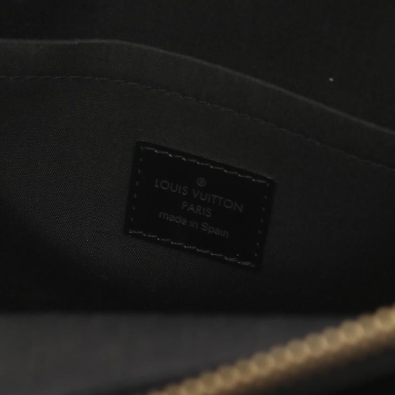 LOUIS VUITTON Croisette Top Handle Bag Damier Ebene - Image 4