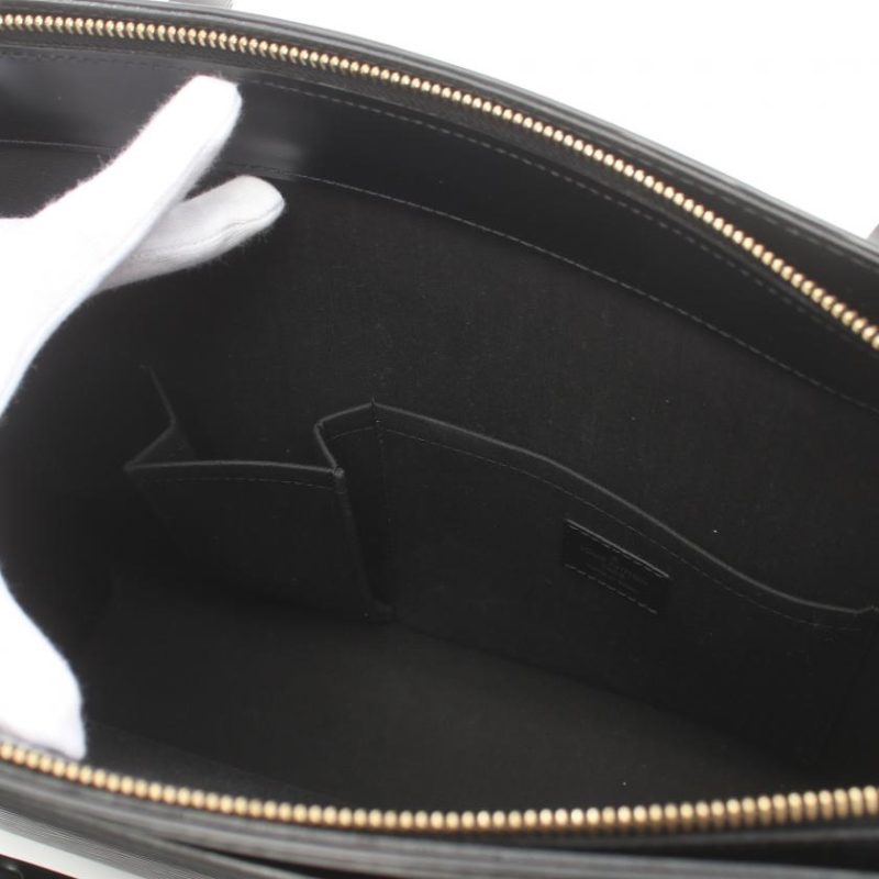 LOUIS VUITTON Croisette Top Handle Bag Damier Ebene - Image 5