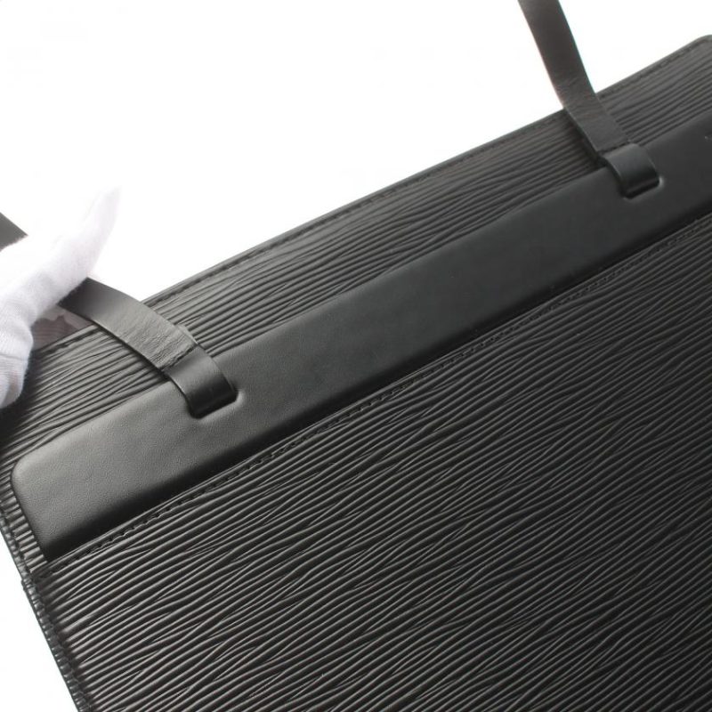 LOUIS VUITTON Croisette Top Handle Bag Damier Ebene - Image 8