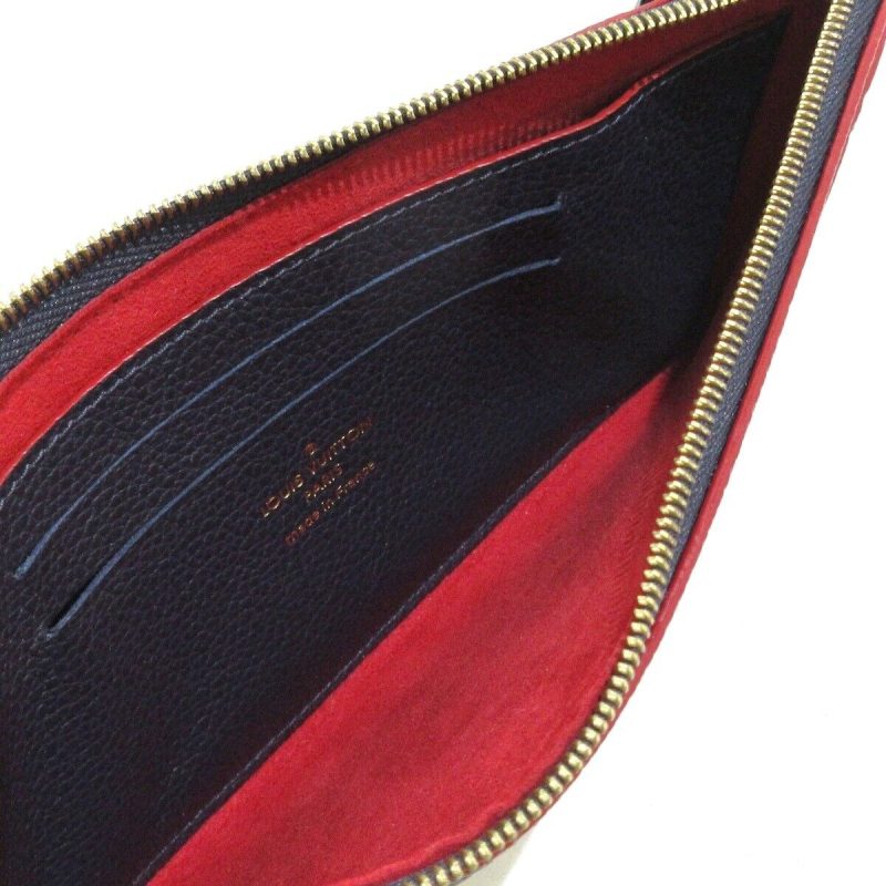 Louis Vuitton Clutch Malines Rouge Empreinte - Image 6