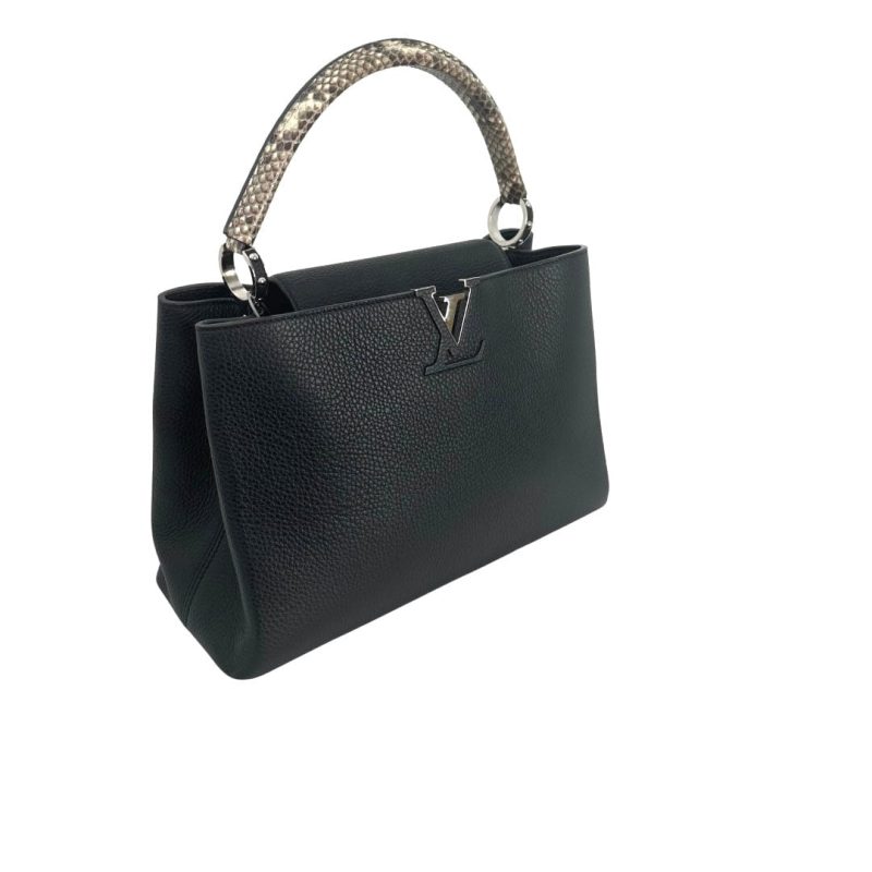 Louis Vuitton Ayers Trimmed Taurillon Capucines GM - Image 2