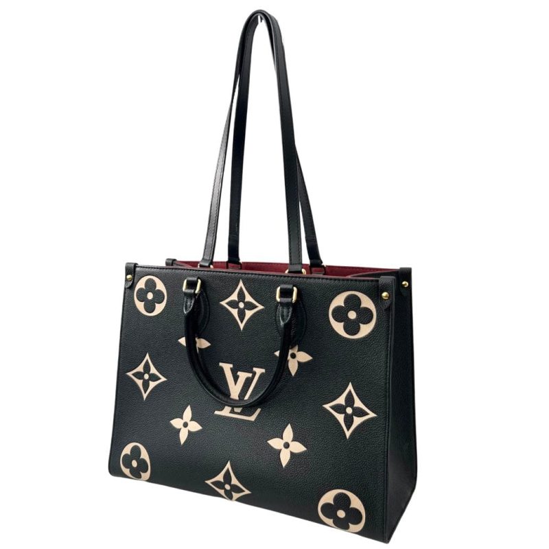 Louis Vuitton Bicolor Monogram Giant Time Out Sneakers 37 - Image 3