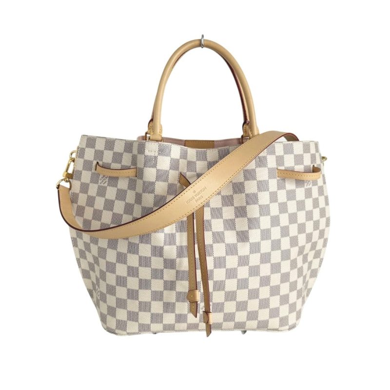 Louis Vuitton Damier Azur Girolata Tote (SHF-22961)