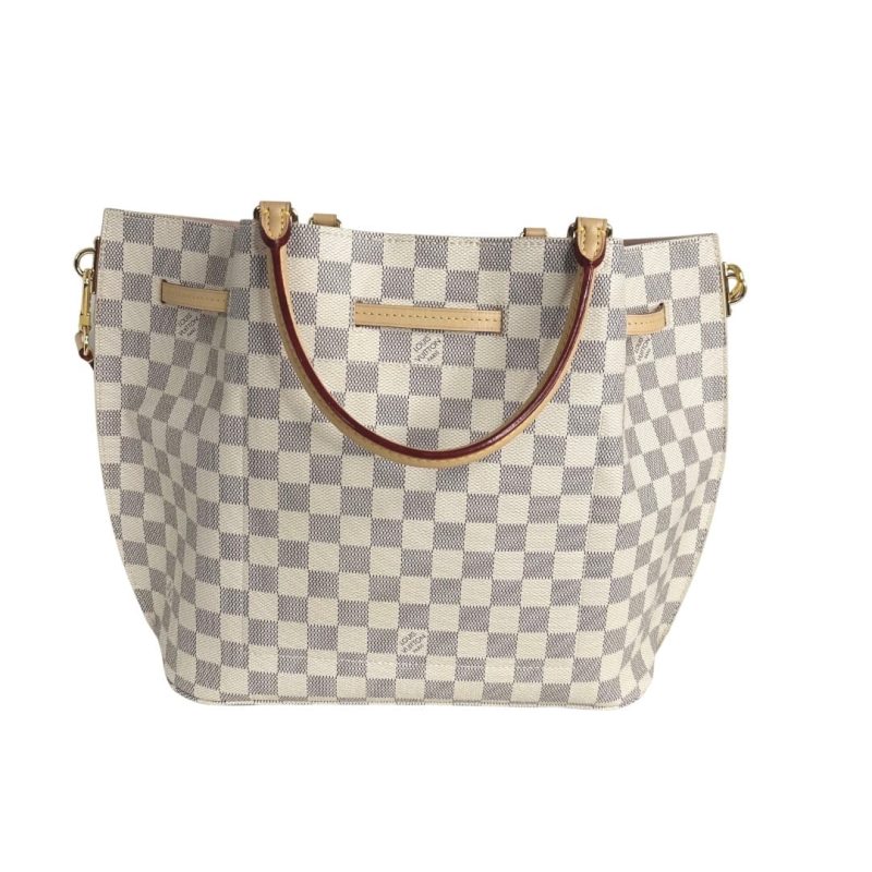 Louis Vuitton Damier Azur Girolata Tote (SHF-22961) - Image 5