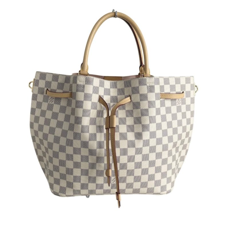 Louis Vuitton Damier Azur Girolata Tote (SHF-22961) - Image 2
