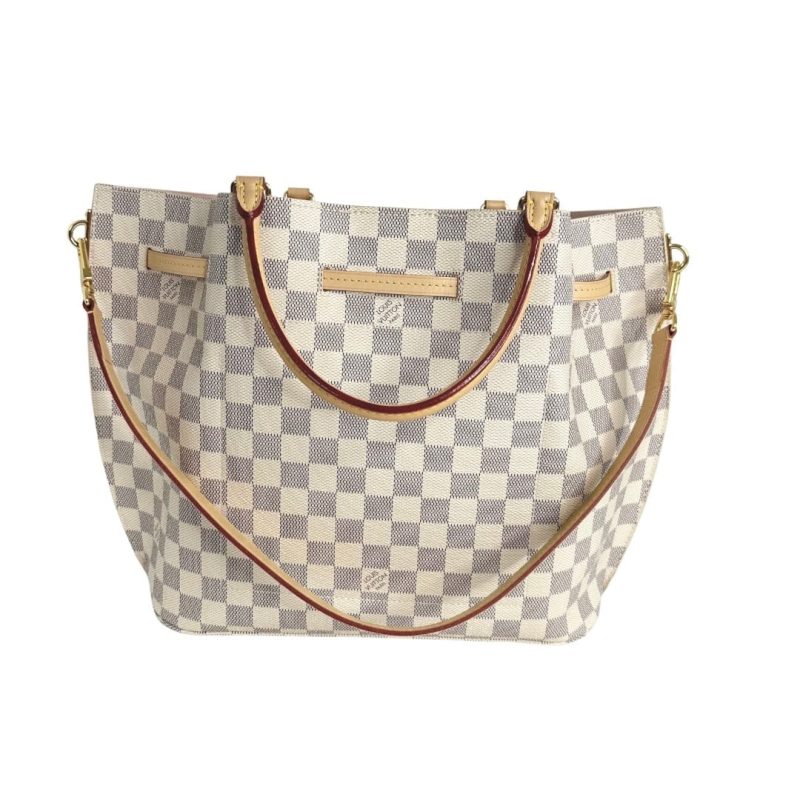 Louis Vuitton Damier Azur Girolata Tote (SHF-22961) - Image 6