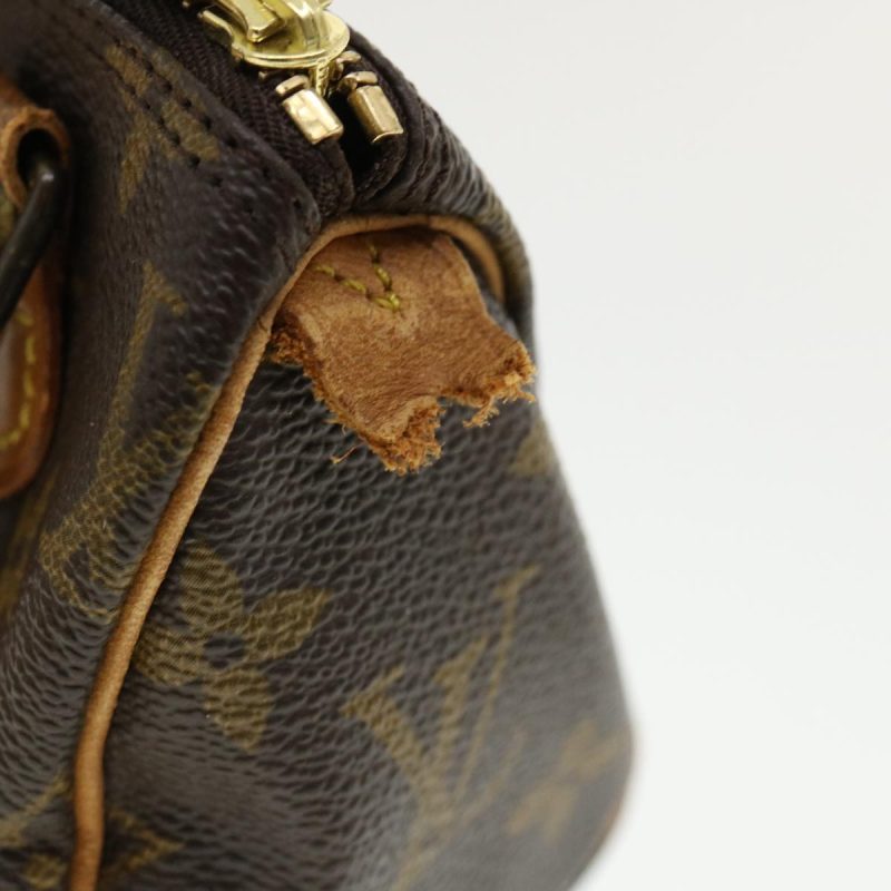 LOUIS VUITTON Monogram Mini Speedy Hand Bag M41534 LV Auth ds353 - Image 9